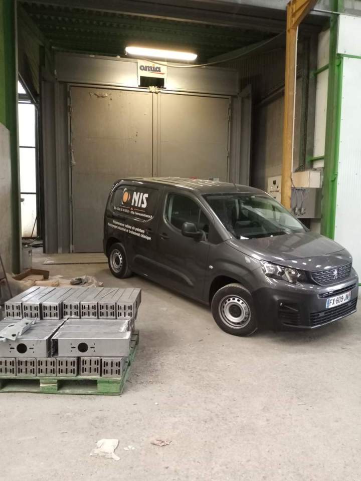 CABINE DE GRENAILLAGE