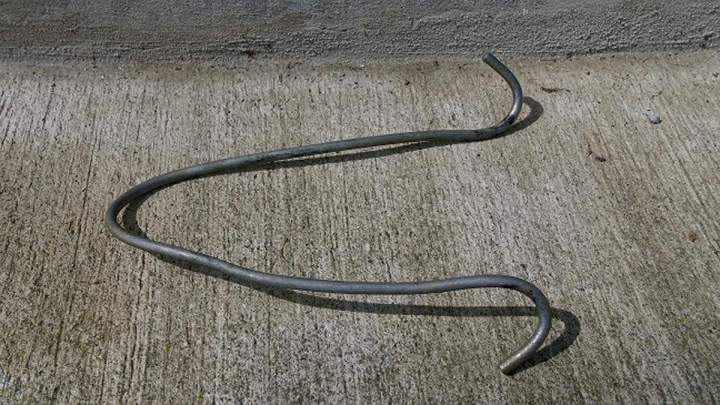 CROCHETS PEINTURE après décapage