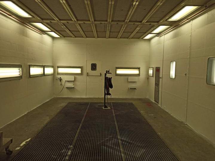 ENTRETIEN CABINE DE PEINTURE TERMINE