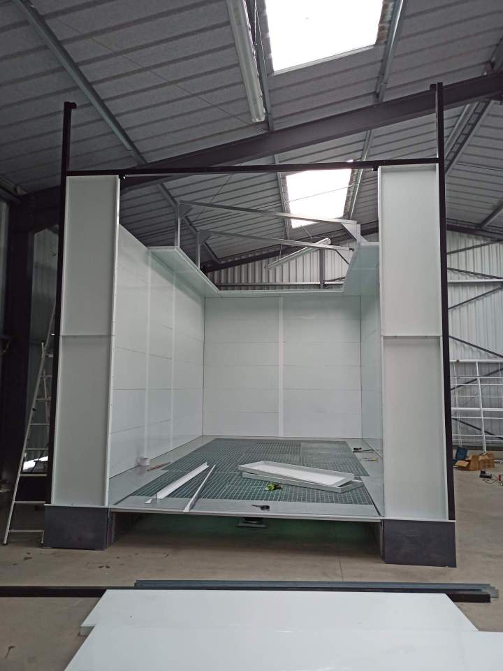 Montage de cabine de grenaillage Toulouse