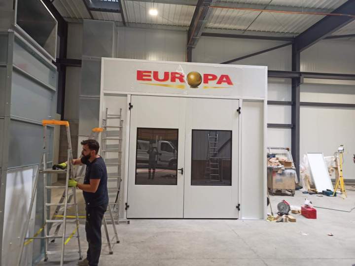 Montage de cabine de grenaillage Toulouse