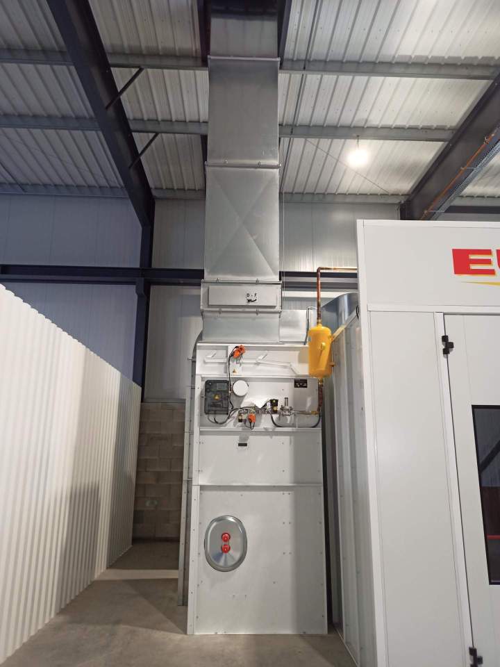 Montage de cabine de grenaillage Toulouse