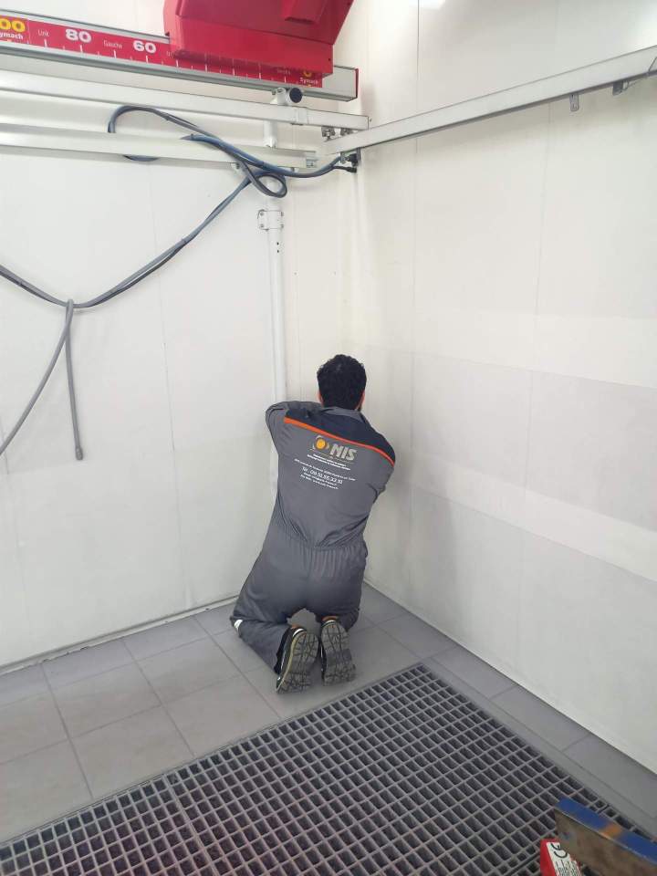 Installation de cabine de peinture Toulouse