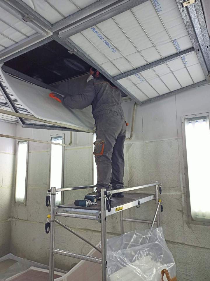 Montage de cabine de peinture Toulouse