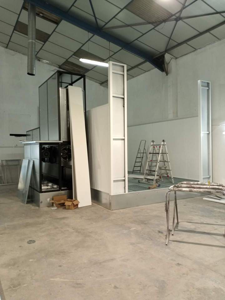 Montage de cabine de grenaillage Toulouse