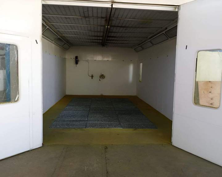 Maintenance de cabines de peinture