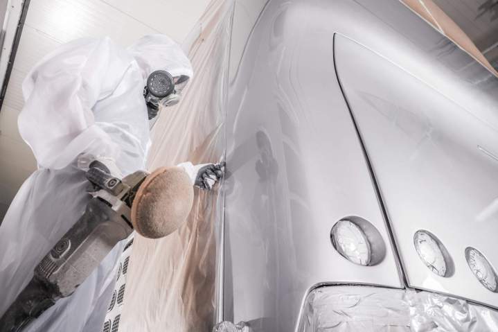 Maintenance cabine de peinture, Auch